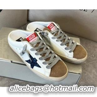 Best Product Golden Goose Super-Star Sabots Mule Sneakers White/Brown 0809114