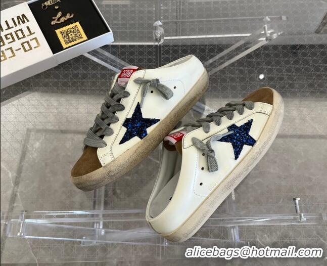 Best Product Golden Goose Super-Star Sabots Mule Sneakers White/Brown 0809114