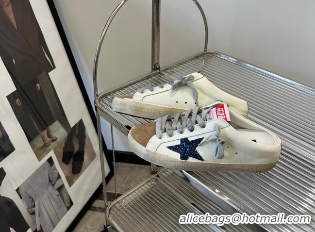 Best Product Golden Goose Super-Star Sabots Mule Sneakers White/Brown 0809114