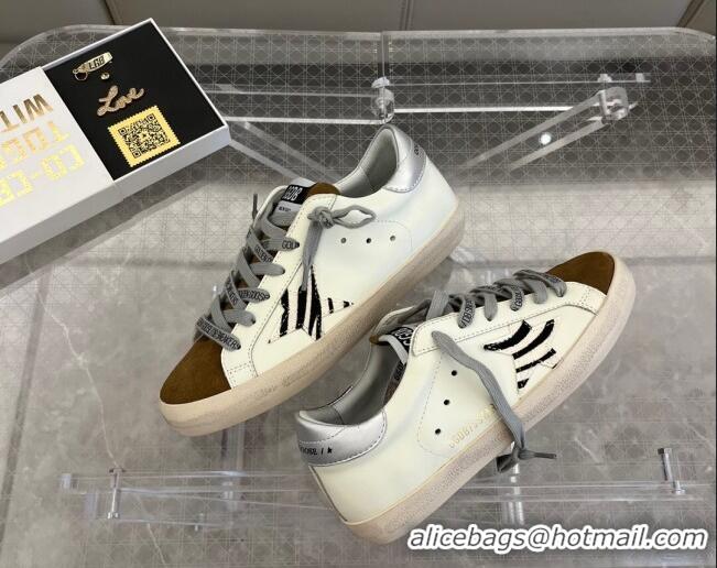 Trendy Design Golden Goose Super-Star Leather Sneakers White/Brown 0809118