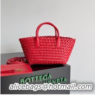 Inexpensive Bottega Veneta Mini Cabat 709464 Apple Candy