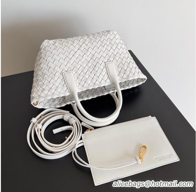 Luxurious Grade Bottega Veneta Mini Cabat 709464 white