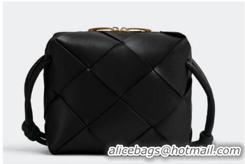 Famous Brand Bottega Veneta Mini Cassette Camera Bag 701915 black