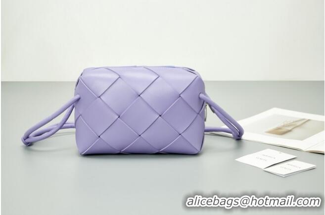 New Style Bottega Veneta Small Cassette Camera Bag 709417 Wisteria