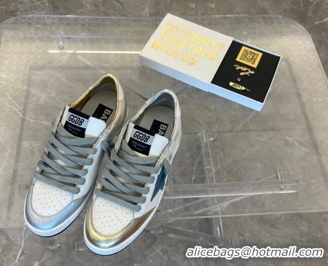 Low Price Golden Goose GGDB Ball Star Sneakers in Suede White/Grey 101010