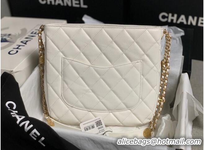 Reasonable Price Chanel SMALL SHOPPING BAG AS3400 white