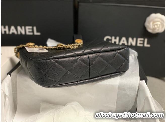 Good Quality Chanel SMALL SHOPPING BAG AS3400 black