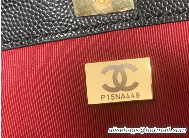 Good Quality Chanel SMALL SHOPPING BAG AS3400 black