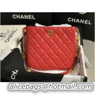 Good Product Chanel SMALL SHOPPING BAG AS3400 red