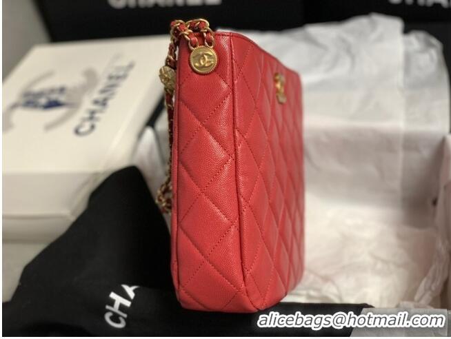 Good Product Chanel SMALL SHOPPING BAG AS3400 red