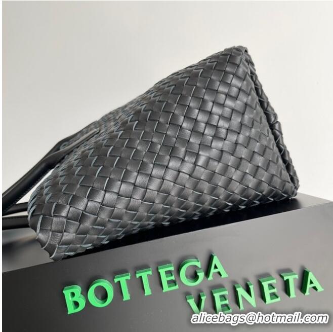 Trendy Design Bottega Veneta Large intreccio leather tote bag 608811 black