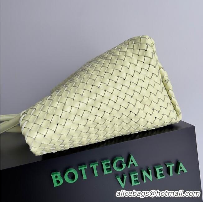 Good Product Bottega Veneta Large intreccio leather tote bag 608811 Zest washed