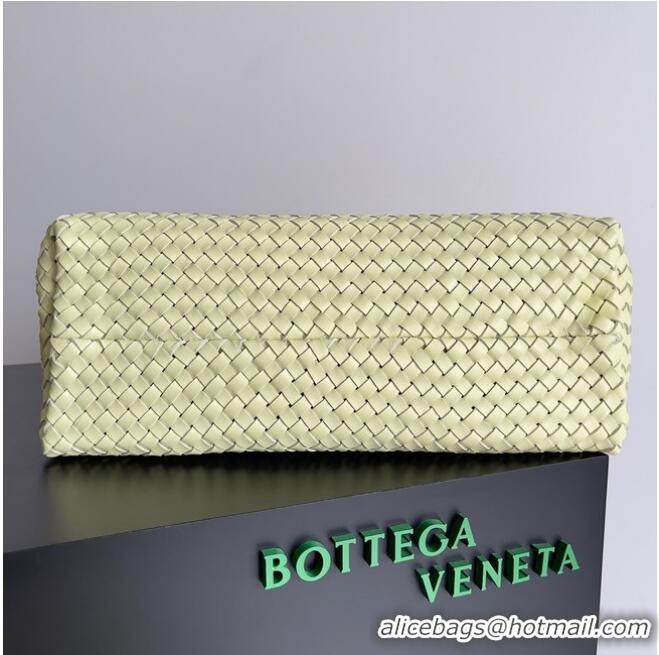 Good Product Bottega Veneta Large intreccio leather tote bag 608811 Zest washed