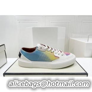 Stylish Givenchy GIV Canvas Sneakers Multicolor 072179