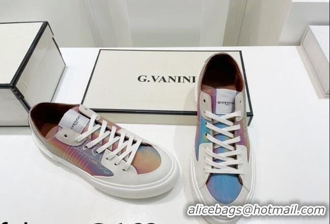 Stylish Givenchy GIV Canvas Sneakers Multicolor 072179