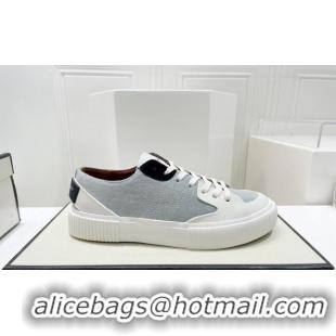 Sumptuous Givenchy GIV Canvas Sneakers Grey 072180