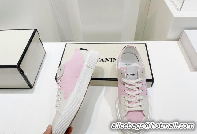 Sophisticated Givenchy GIV Canvas Sneakers Pink 072181