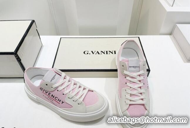 Sophisticated Givenchy GIV Canvas Sneakers Pink 072181