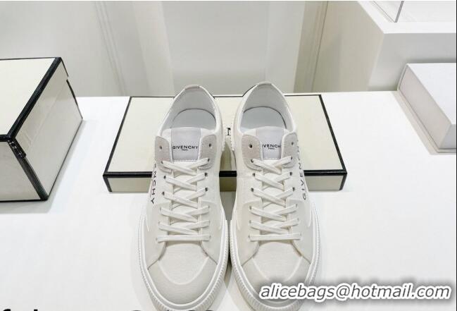 Good Looking Givenchy GIV Canvas Sneakers White 2072182