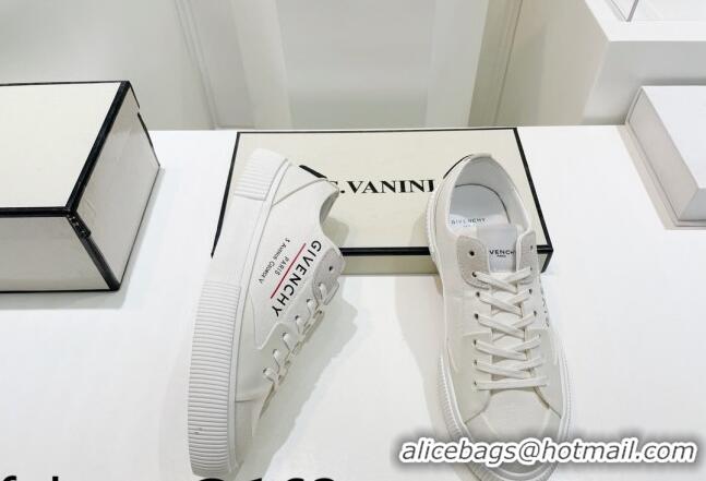 Good Looking Givenchy GIV Canvas Sneakers White 2072182