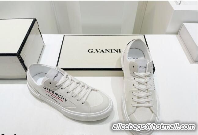 Good Looking Givenchy GIV Canvas Sneakers White 2072182