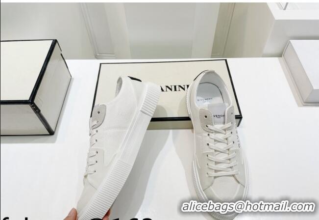 Good Looking Givenchy GIV Canvas Sneakers White 2072182