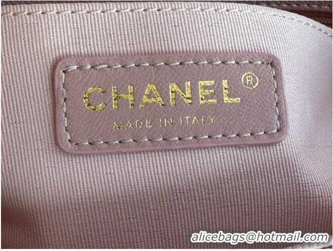 Reasonable Price Chanel SMALL Flap Bag Grained Calfskin & Gold-Tone Metal AS3467 pink