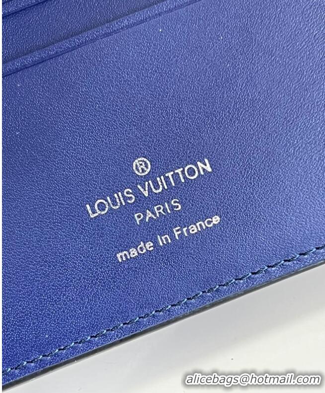 Top Quality Louis Vuitton MULTIPLE WALLET M81404 blue