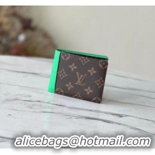 Buy Fashionable Louis Vuitton MULTIPLE WALLET M81357 green