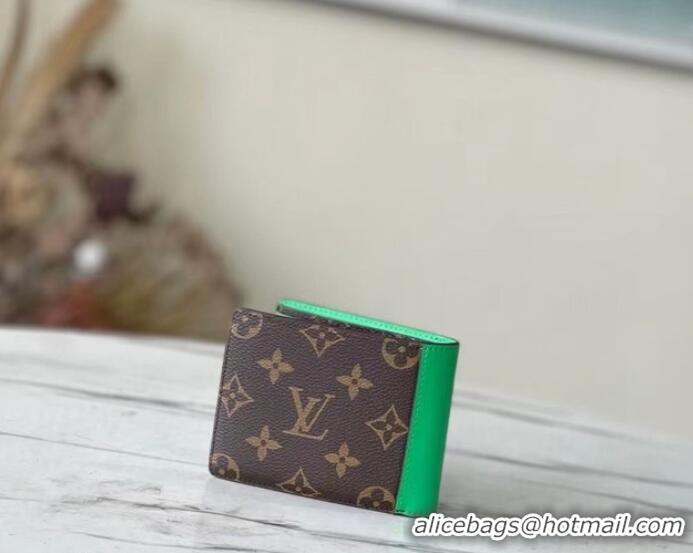 Buy Fashionable Louis Vuitton MULTIPLE WALLET M81357 green