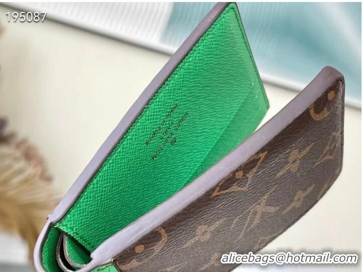 Buy Fashionable Louis Vuitton MULTIPLE WALLET M81357 green