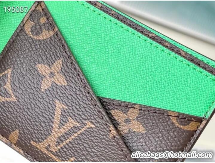 Buy Fashionable Louis Vuitton MULTIPLE WALLET M81357 green