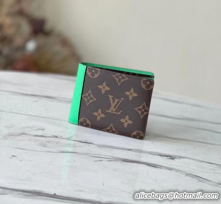 Buy Fashionable Louis Vuitton MULTIPLE WALLET M81357 green