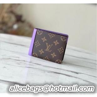 Grade Design Louis Vuitton MULTIPLE WALLET M81357 purple