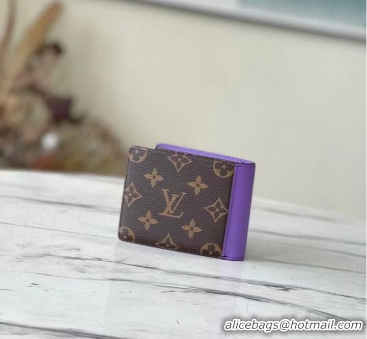 Grade Design Louis Vuitton MULTIPLE WALLET M81357 purple