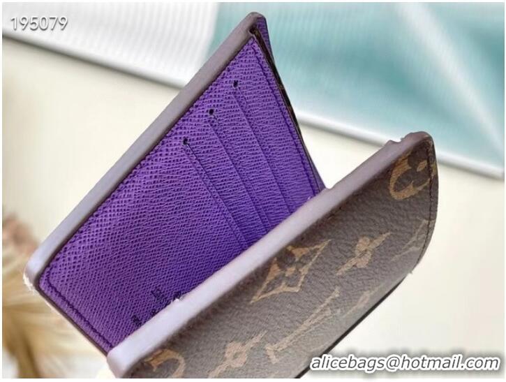 Grade Design Louis Vuitton MULTIPLE WALLET M81357 purple