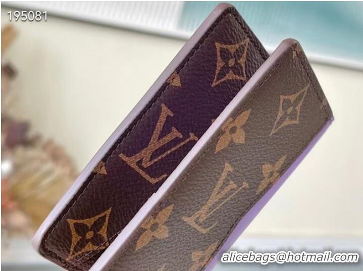 Top Grade Louis Vuitton POCKET ORGANIZER M81535 purple