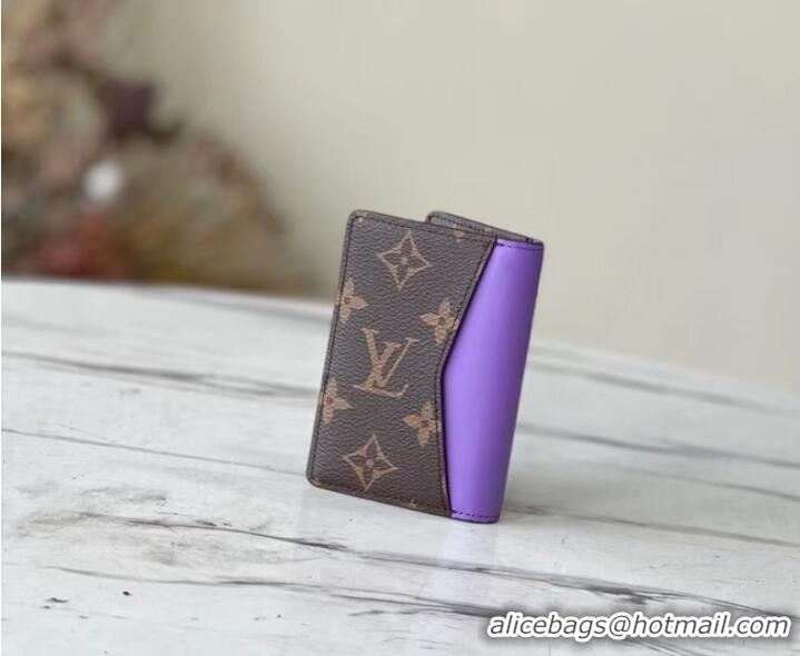 Top Grade Louis Vuitton POCKET ORGANIZER M81535 purple