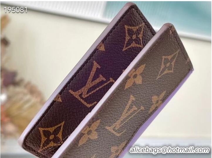 Top Grade Louis Vuitton POCKET ORGANIZER M81535 purple