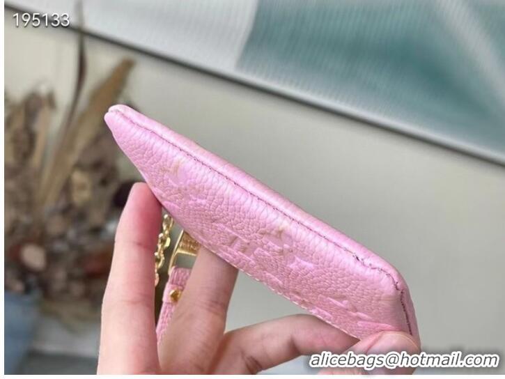 New Design Louis Vuitton KEY POUCH M81565 pink