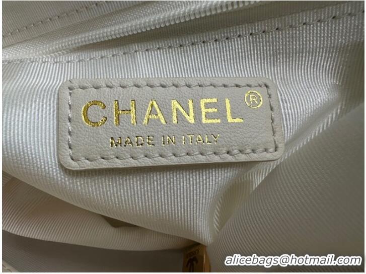 Promotional Chanel SMALL SHOPPING BAG AS2985 Cream