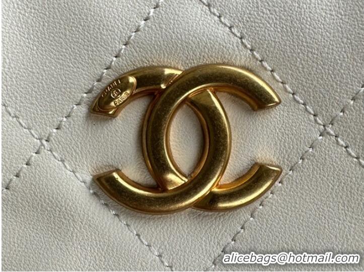 Promotional Chanel SMALL SHOPPING BAG AS2985 Cream