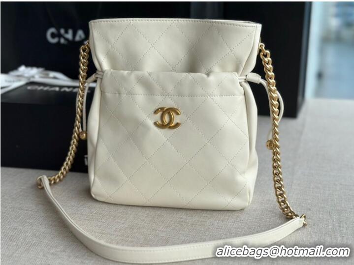 Promotional Chanel SMALL SHOPPING BAG AS2985 Cream