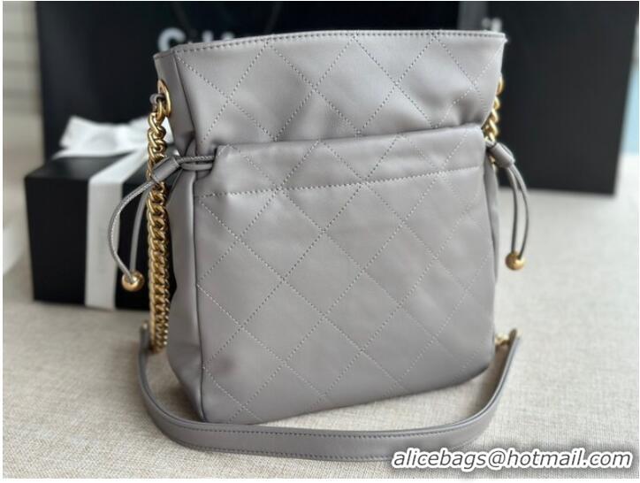 Promotional Chanel SMALL SHOPPING BAG AS2985 gray