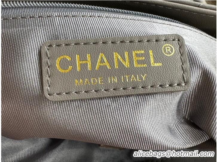 Promotional Chanel SMALL SHOPPING BAG AS2985 gray