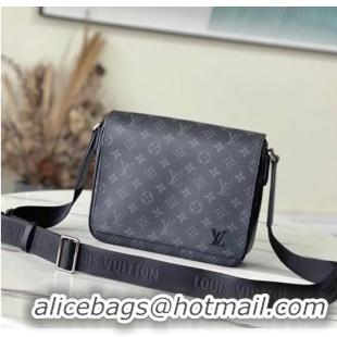 Top Quality Louis Vuitton Monogram Eclipse Canvas DISTRICT PM M46255