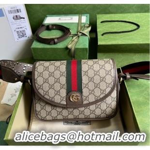 Trendy Design Gucci Ophidia mini GG shoulder bag 722117 Brown