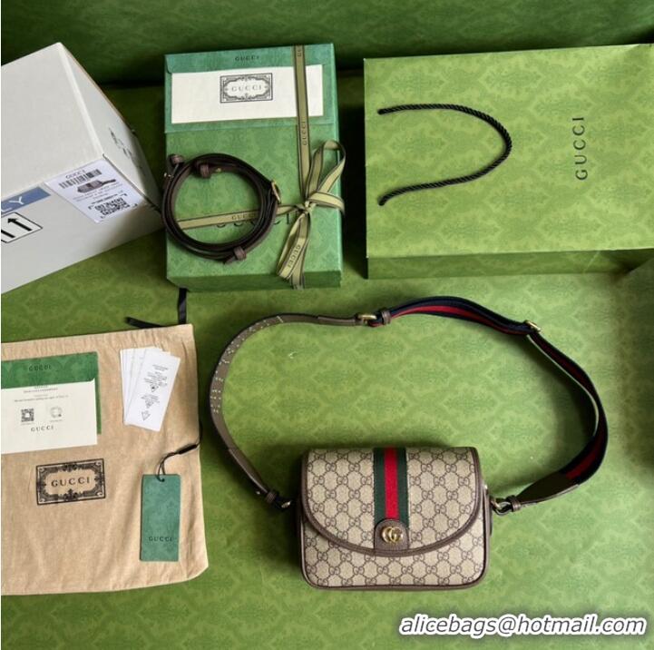 Trendy Design Gucci Ophidia mini GG shoulder bag 722117 Brown