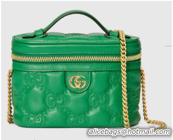 Promotional Gucci GG Matelasse top handle mini bag 723770 Green