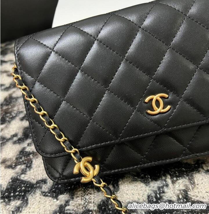 Promotional Chanel WALLET ON CHAIN AP3035 black